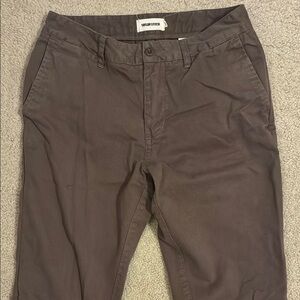 Taylor Stitch Brown Chinos Classic Cotton Blend